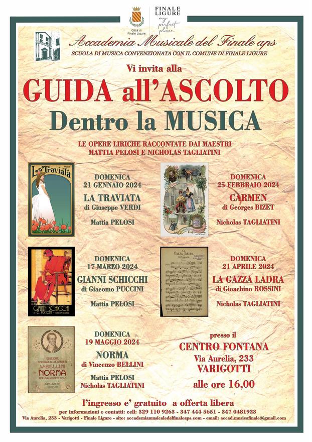 Guida all'Ascolto "Dentro la musica": Norma di Vincenzo Bellini